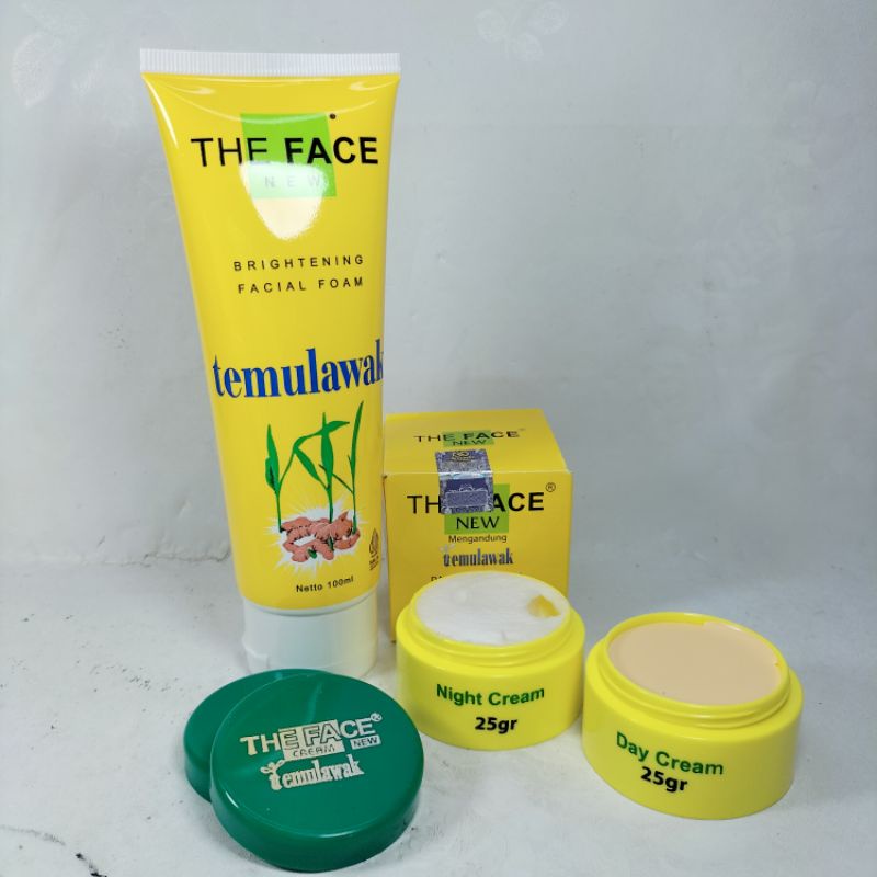 paket Cream Temulawak The Face