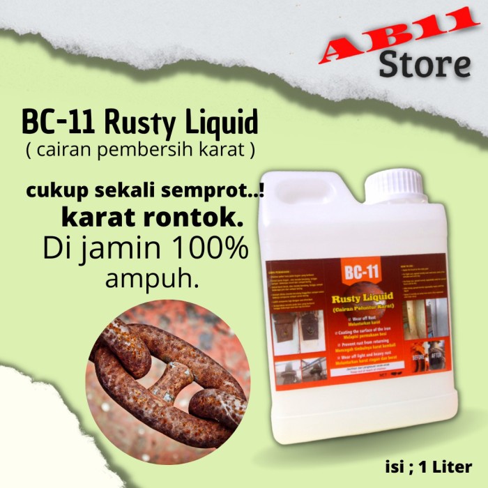 CAIRAN ANTI KARAT PENGHILANG PEMBERSIH KARAT PERONTOK KARAT BESI