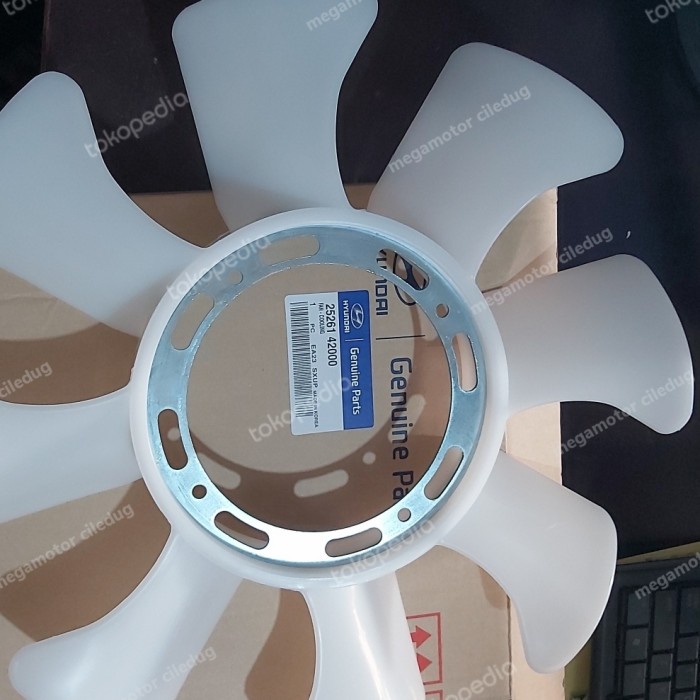 kipas radiator l300 diesel merek hyundai genuine made korea BEST