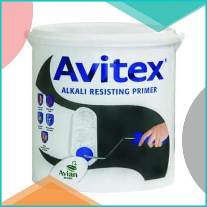 Avitex Alkali Resisting Primer 4kg Cat Dasar Tembok 20JVLZ3 accessories