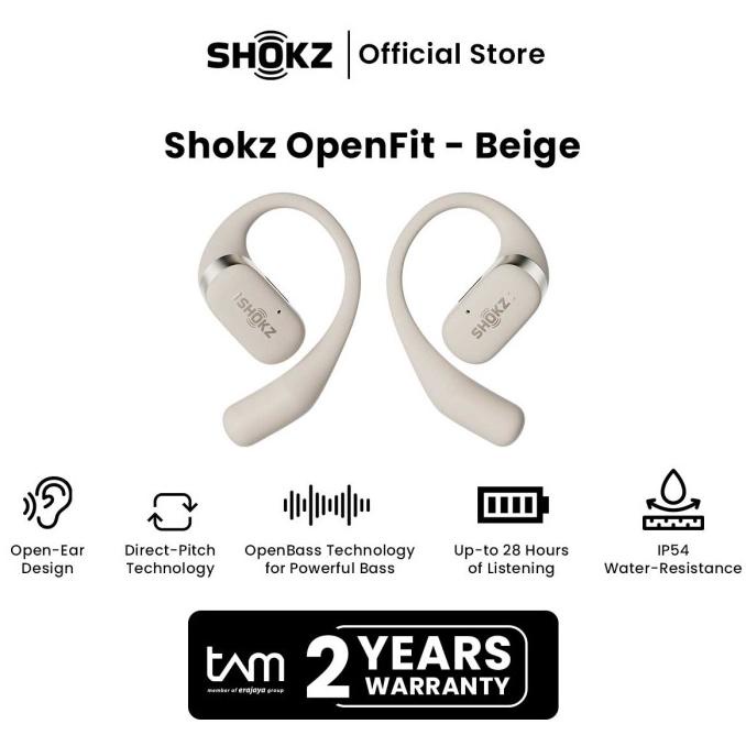 Shokz Openfit - Beige