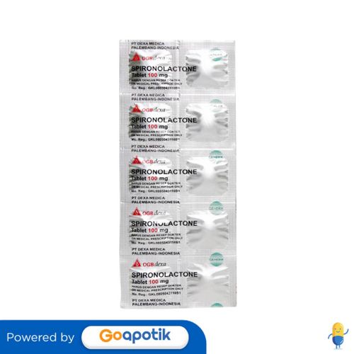 SPIRONOLACTONE OGB DEXA MEDICA 100 MG STRIP 10 TABLET
