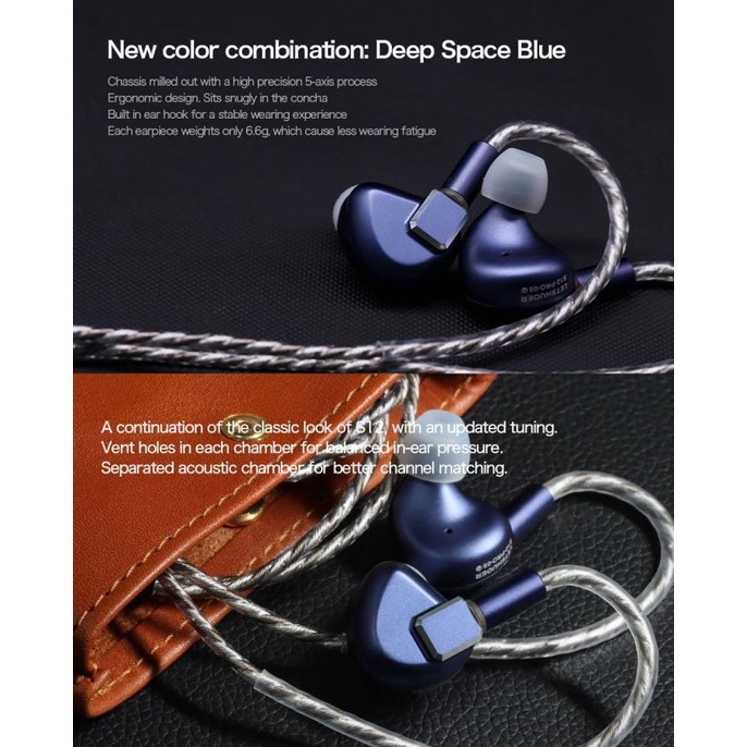 Letshuoer/Shuoer S12 Pro Special Edition Planar Driver 2Pin In-Ear Iem