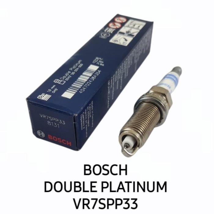 Busi Double Platinum Grand Livina Latio Datsun Go Plus BOSCH VR7SPP33 populer