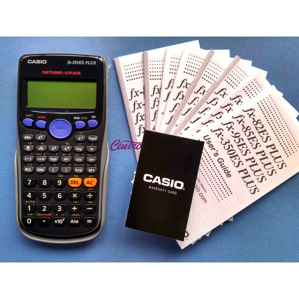 

Casio Scientific Calculator Fx-350Es Plus / Kalkulator Saintifik