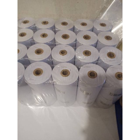 

Kertas Kasir Hvs 1Ply Ukuran 75X65 Paket 1Pak Isi 10Roll