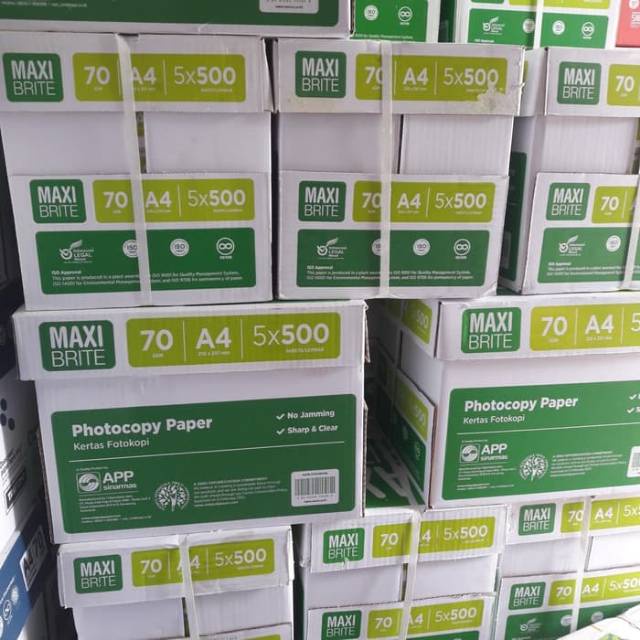 

Kertas Hvs A4 70Gr Maxi /Dus