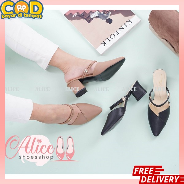 Haihil Sepatu Hak Pesta Import Sepatu High Hils Premium Branded Highels Haihils Wanita Kekinian Haih