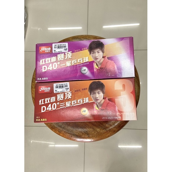 Bola Ping-Pong/Tenis Meja DHS (ORIGINAL)/bintang 1-3