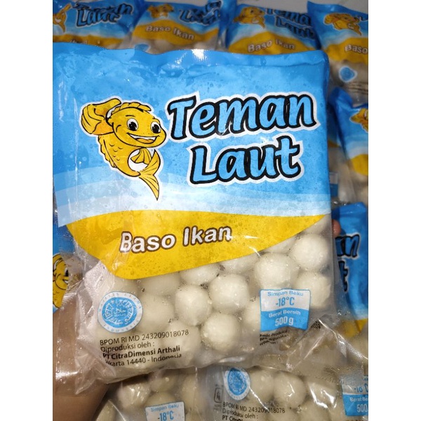 

bakso ikan teman laut