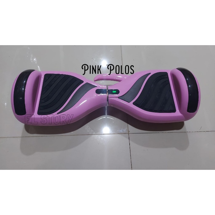 {SimpatiShop} Smart Wheel Balance LED 6.5 inch New Model Hoverboard - Pink Polos Berkualitas