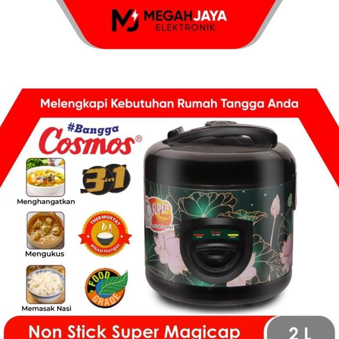 Cosmos Rice Cooker / Magic Com Crj8228 / Crj-8228 / Crj 8228 (2 Liter) Tinamayi