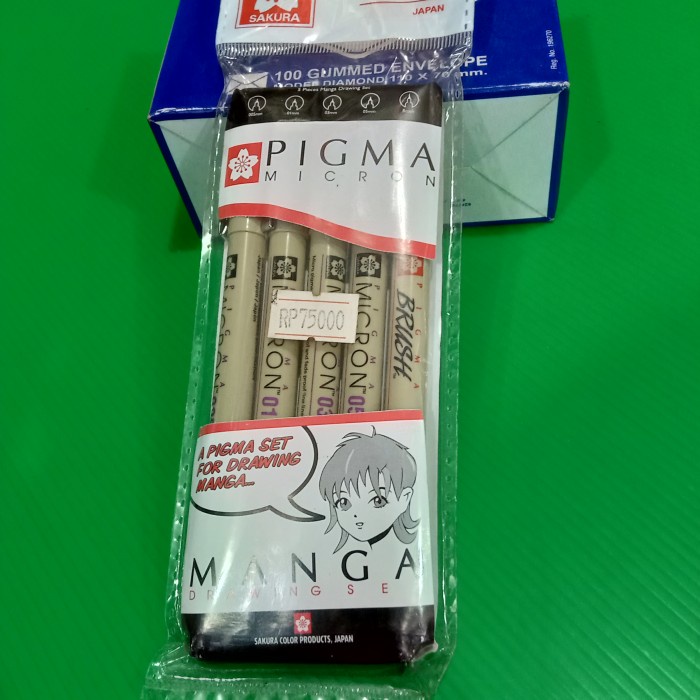 

Pigma Micron Manga Sakura Set Drawing Pen Isi 5 Terbaru