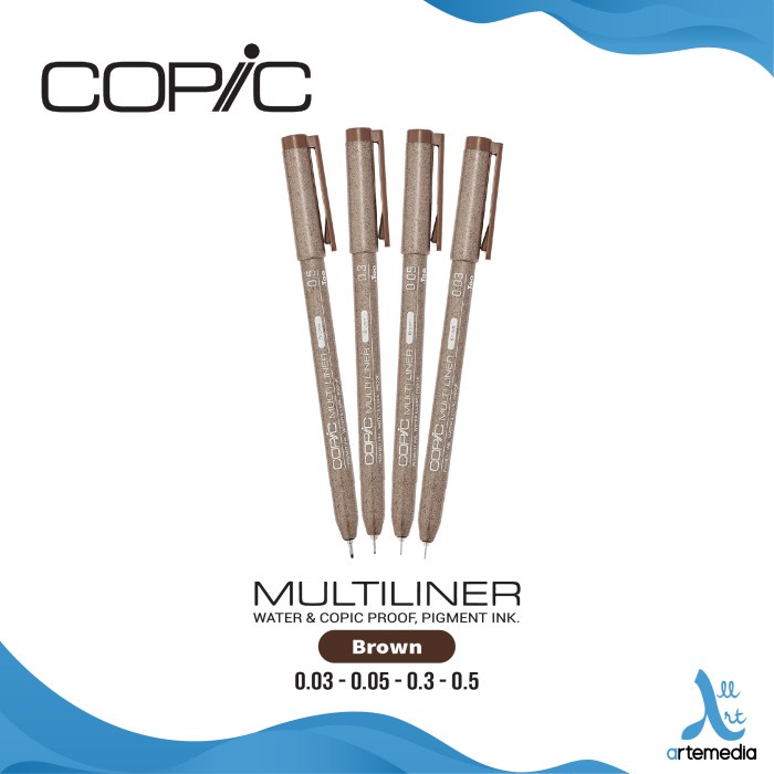 

Drawing Pen Copic Multiliner Brown Terbaru