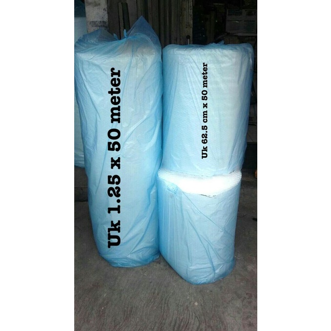 

}}}}}}] BUBLE WRAP/PLASTIK PELINDUNG PAKET UK 10MTR X 1'25MTR (KHUSUS BANDUNG)