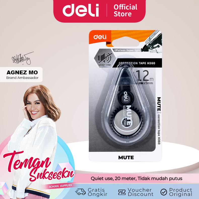

Deli Correction Tape / Pita Koreksi 12 Meter Tidak Mudah Putus EH360