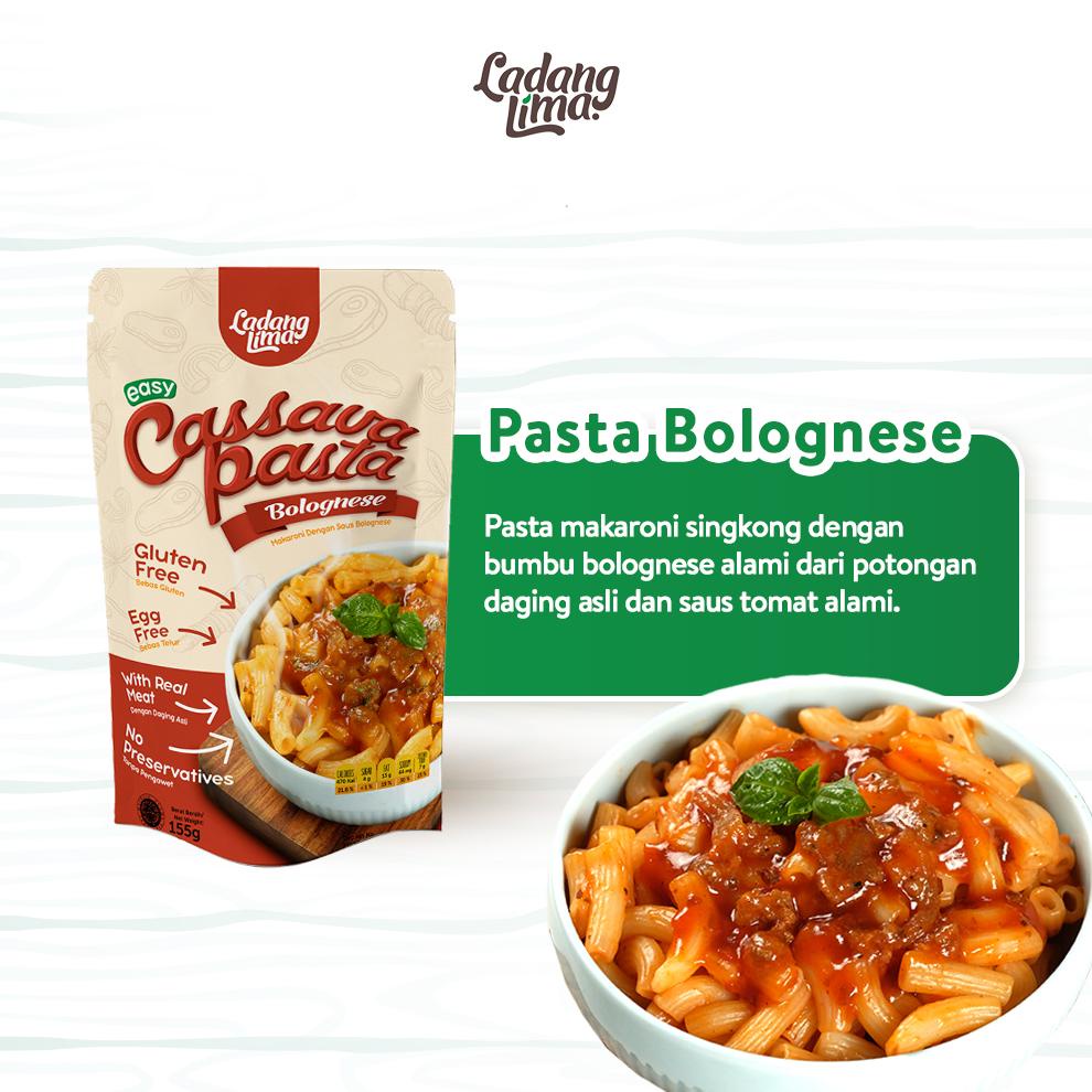 

| pasta bolognese 155g - pasta gluten free ladang lima