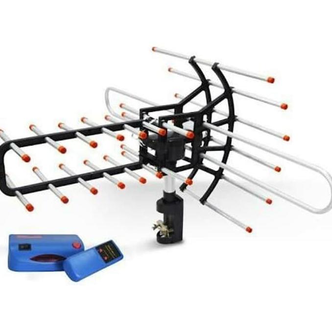 #@#@#@#@] ANTENA TV LUAR REMOTE + BOSTER/LCD/LED/PLASMA/TABUNG ROTATE 360