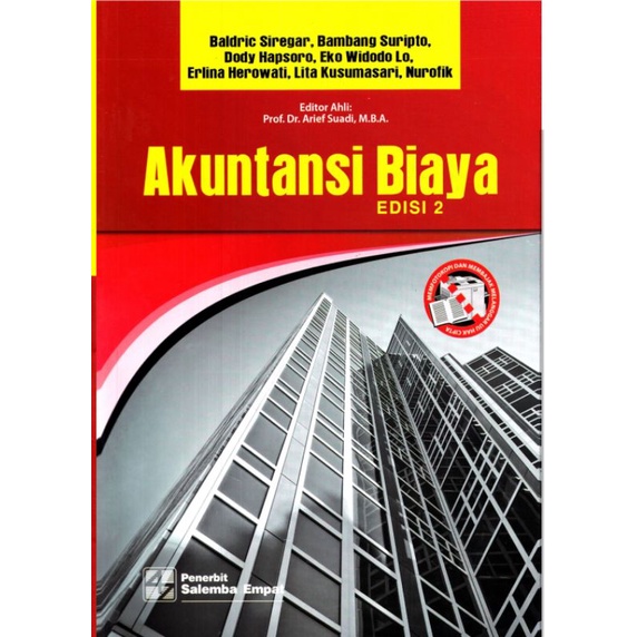 

AKUNTANSI BIAYA edisi 2 by BALDRIC SIREGAR