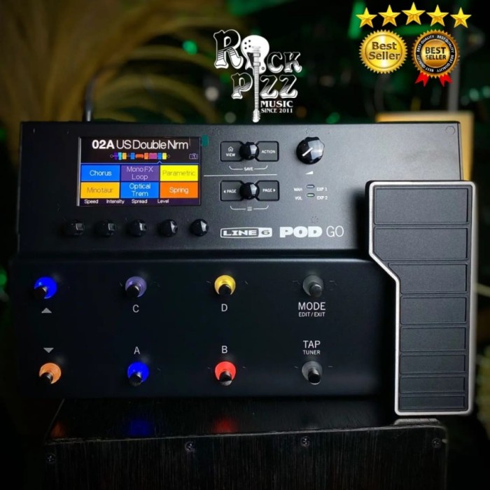 LINE 6 POD GO/PODGO/LINE6 POD/ EFFECTS PROCESSOR GUITAR