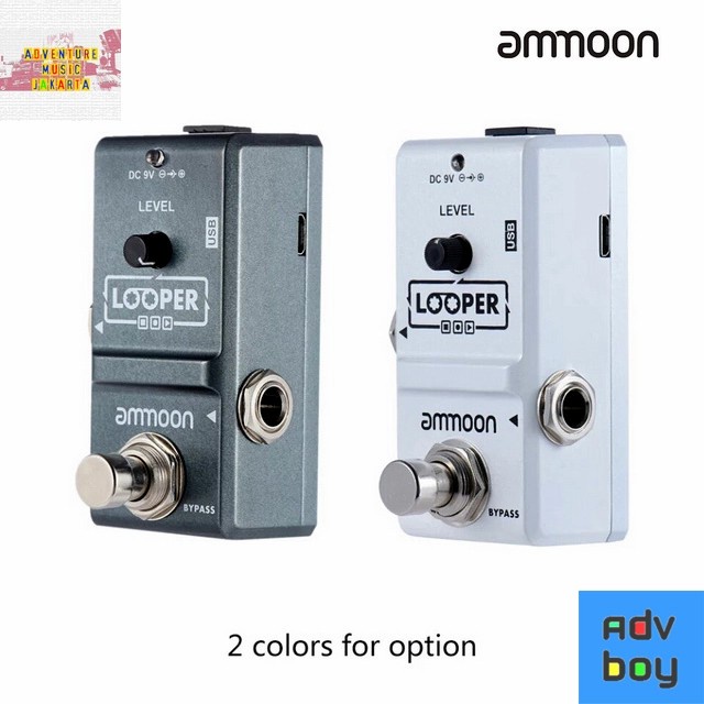 AMMOON LOOPER Pedal Efek Gitar Ammoon AP09 Looper Nano Pedal AP 09