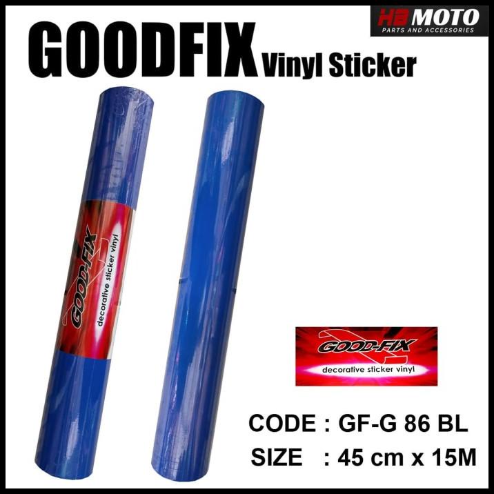 

BEST DEAL STICKER VINYL GOODFIX (BIRU TUA) GLOSSY (G-86BL) 45CM X 15M !!!