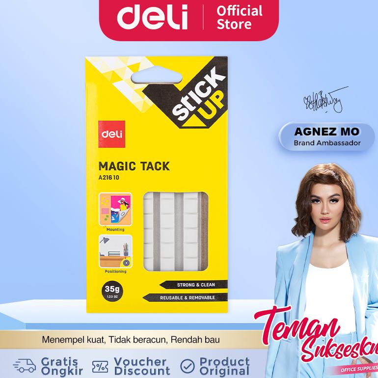 

Deli Magic Tack Dapat dipakai ulang perekat multi fungsi EA21610