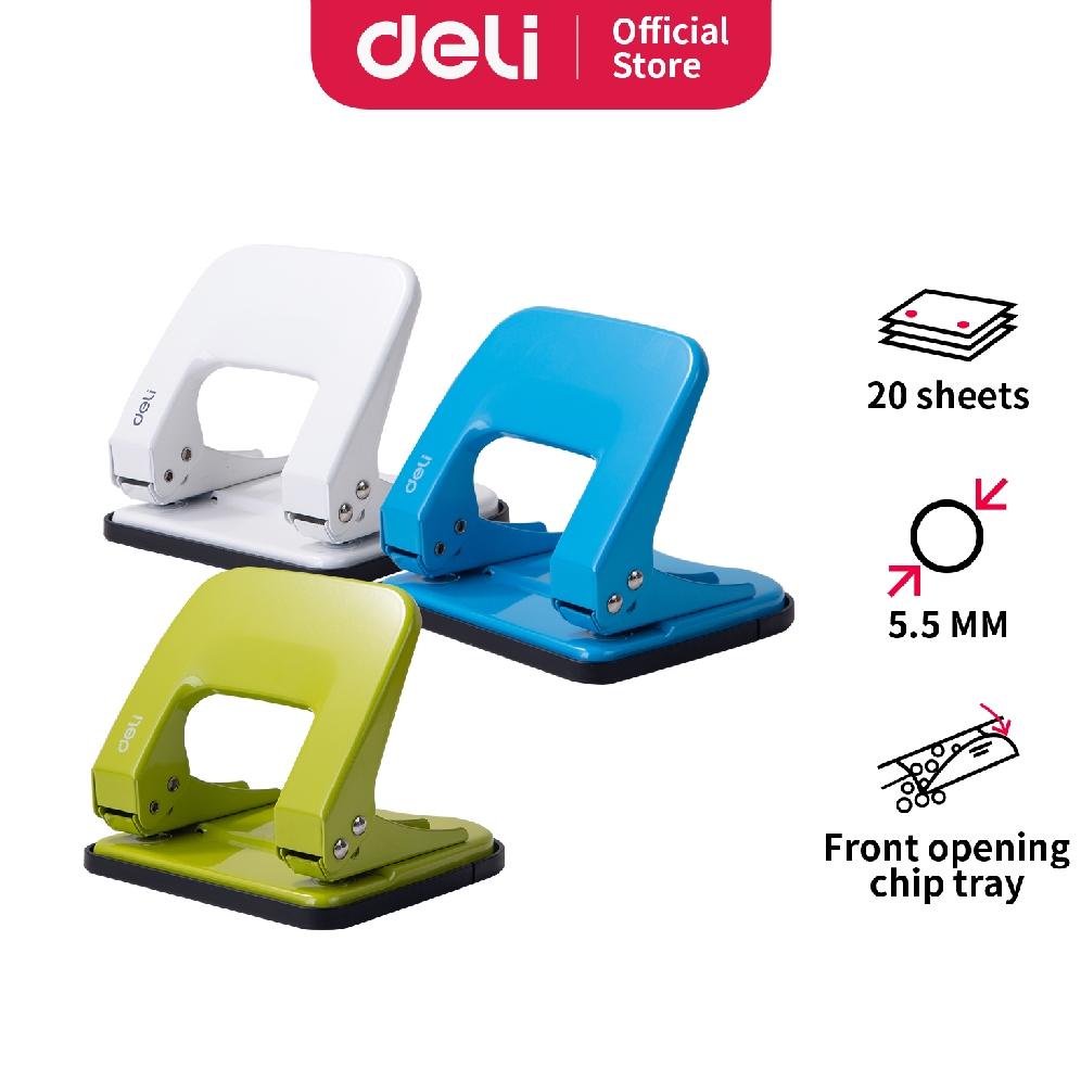 

Deli Pembolong kertas 20 sheets,80mm,5.5mm E0137