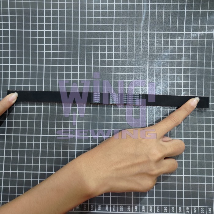 S5M575 Timing Belt Tali Mesin Jahit Overdeck Kam Siruba F007
