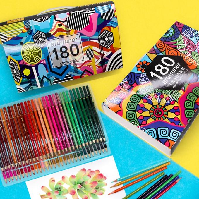 

Pensil Warna Brutfuner Painting Oil Pencil Artist Color Pencil Set 180