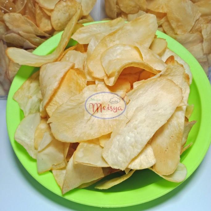 

KRIPIK SINGKONG ORIGINAL 1KG / Keripik Singkong Asin Gurih Renyah