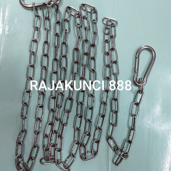 Terlaris Rantai Anjing Stainless Besar / Rantai Anjing / Tali Anjing / Rantai