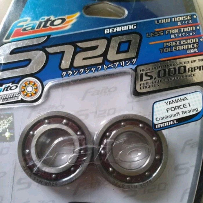 LAHER BEARING KRUK AS S720 FAITO FIZR SATRIA 2 TAK 6205 6205 HIGH SPD