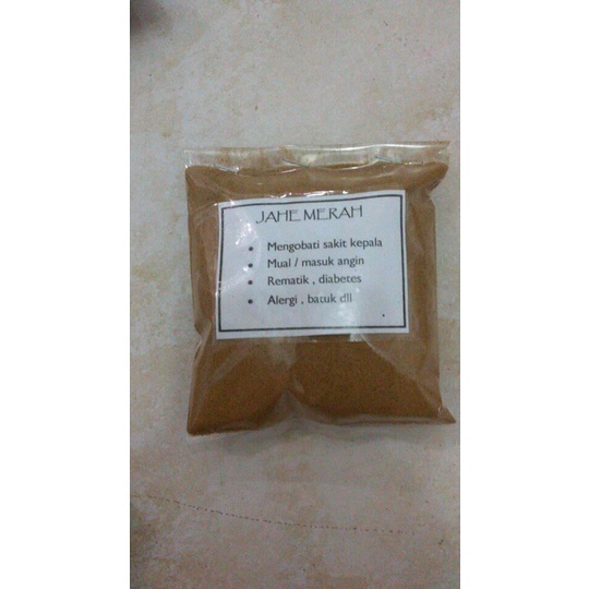

Jahe Merah Bubuk / Powder 1Kg