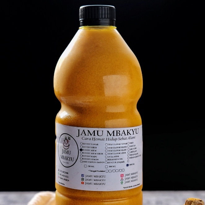 

Kunyit Asam Jamu Mbakyu 1000Ml