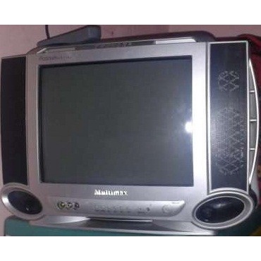 [Ori] Multimax 14Fa46 Tv Crt Tabung 14 Inch Layar Cembung Semi Flat Diskon