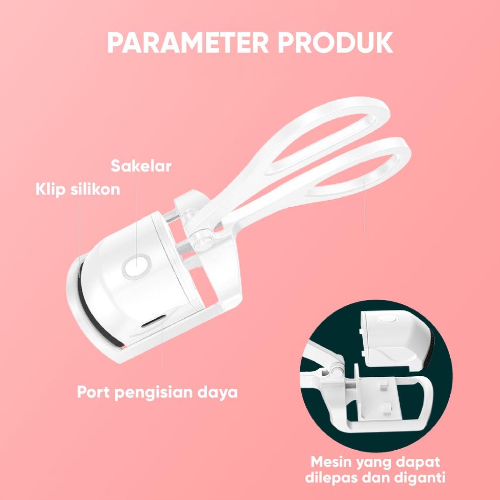 Termurah Alat Penjepit Bulumata Listrik Nirkabel Karet Penjepit Jepit Bulu Mata Sisir Dengan Efek Pe