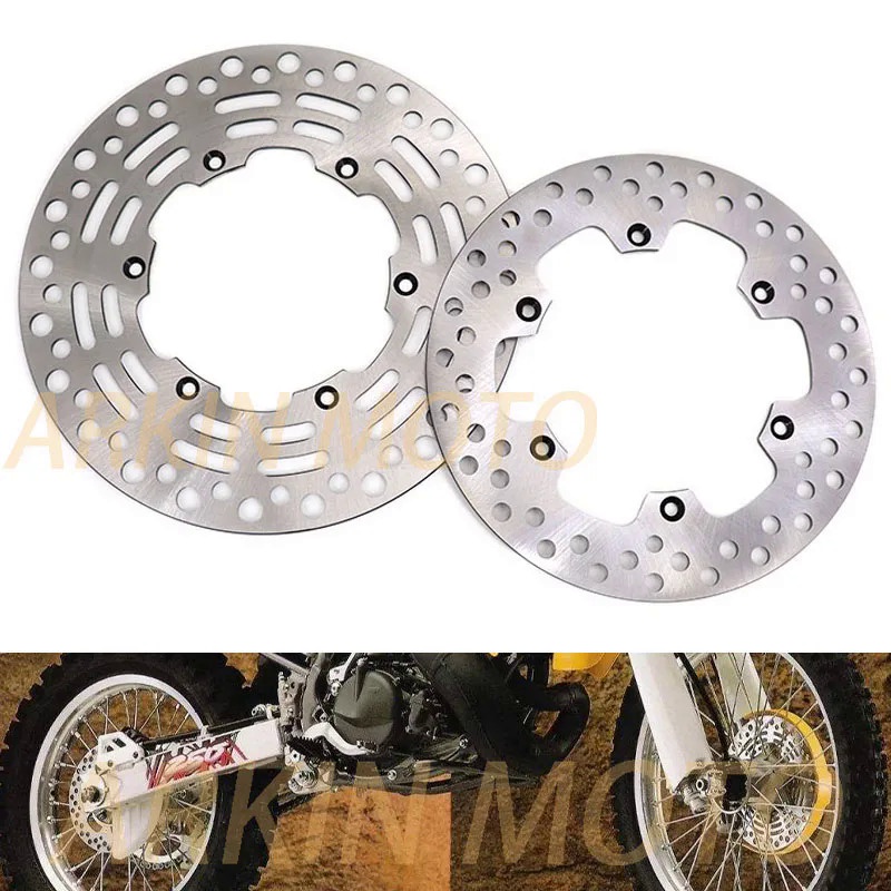 ❤Motorcycle Front Rear Brake Disc Rotor For Suzuki RM125 RM250 RM 125 250 RMX250 RMX 250 DRZ E- S 40