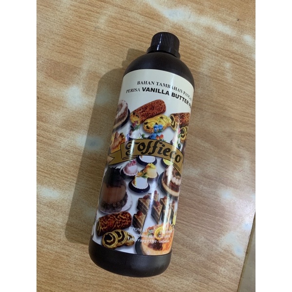 

Toffieco Pasta Vanilla Butter 1Kg Perisa Paste Vanila Butter