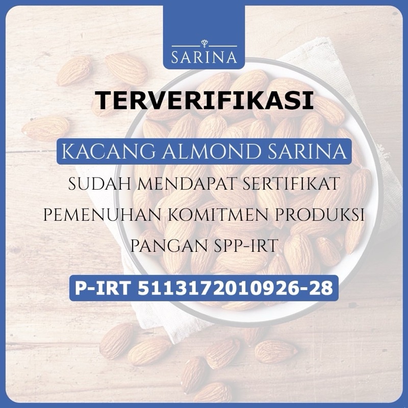 

Kacang Almond Panggang 1Kg