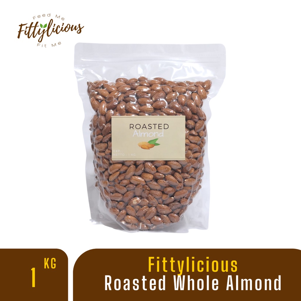 

Roasted Almond 1Kg / Almond Panggang Utuh 1 Kg