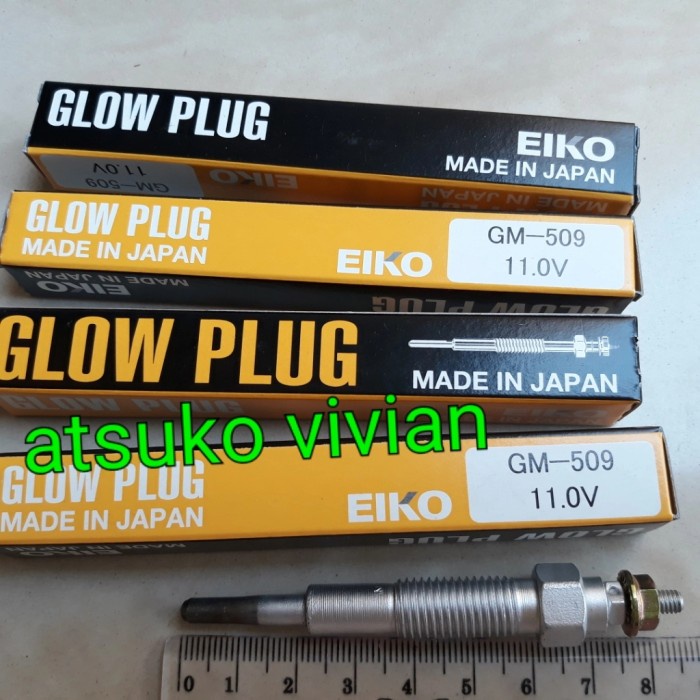 Busi Pemanas Glow Plug Ford Ranger 11 Volt Eiko Gm-509 Japan Original Kode Hm360