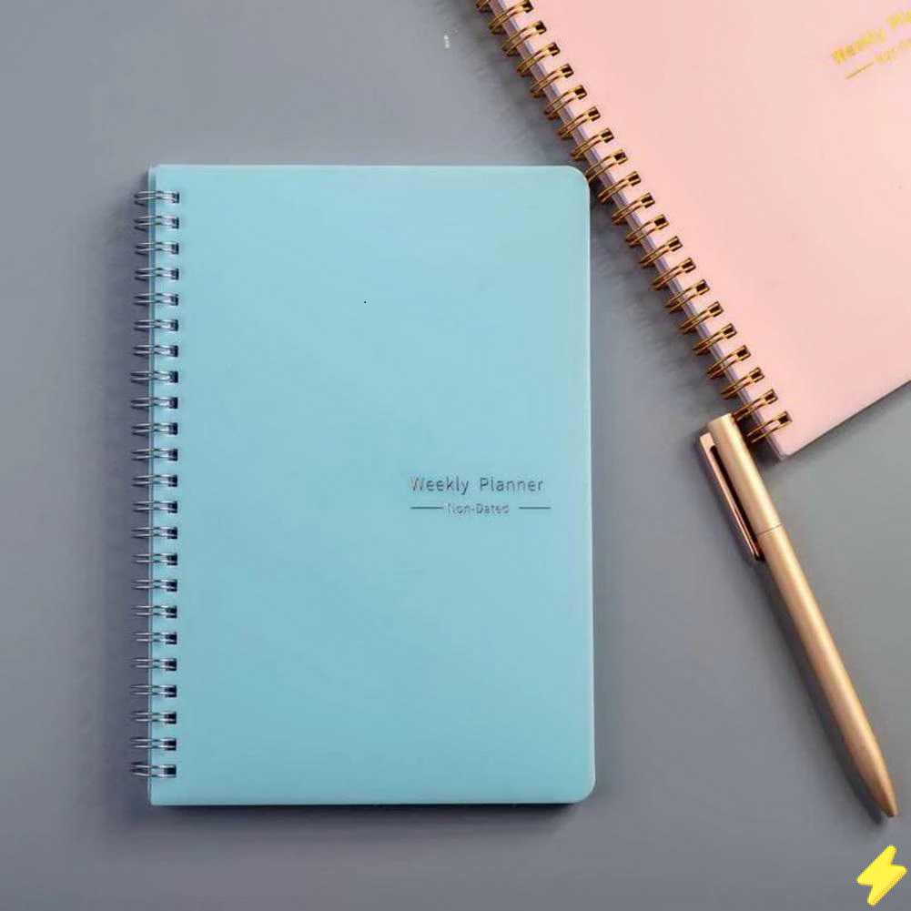 

[PROMO] ASHUKA Weekly Planner Book for 52 Weeks Buku Catatan Mingguan A5 - ASH-52