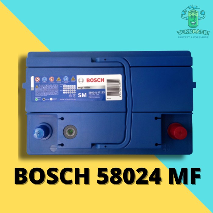 58024 Ln3 Aki Bosch Mobil Inova Reborn Diesel Toyota Bmw Mercy