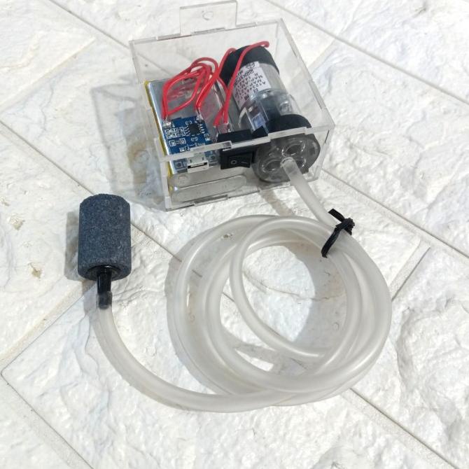 DELLAS DIY aerator portable sillent dinamo mitsumi japan original 4000mAH