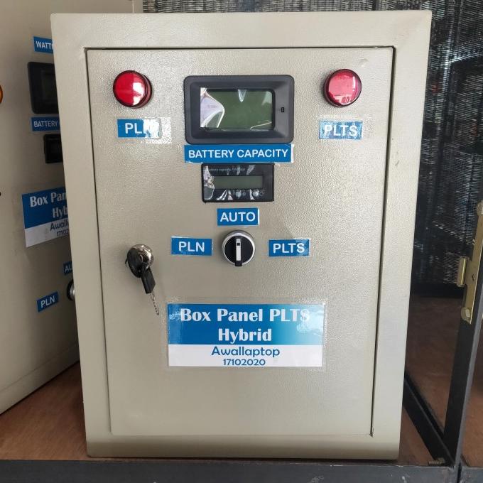 DELLAS box panel PLTS 3000W PSW SCC 100A ATS otomatis hybrid panel surya