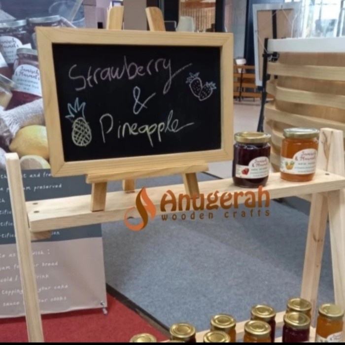 

Papan Tulis Kapur 20*30 Murah / Mini Chalkboard Berkualitas