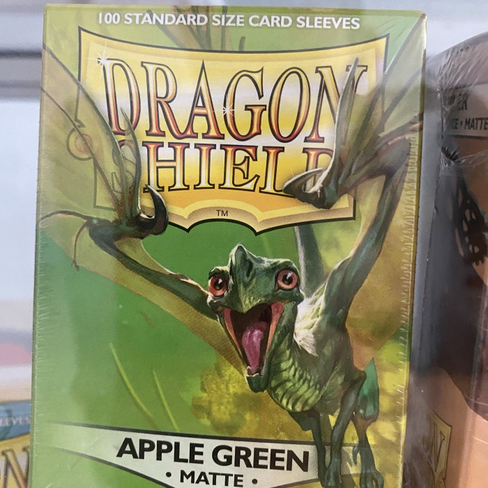 DRAGON SHIELD SLEEVE APPLE GREEN MATTE
