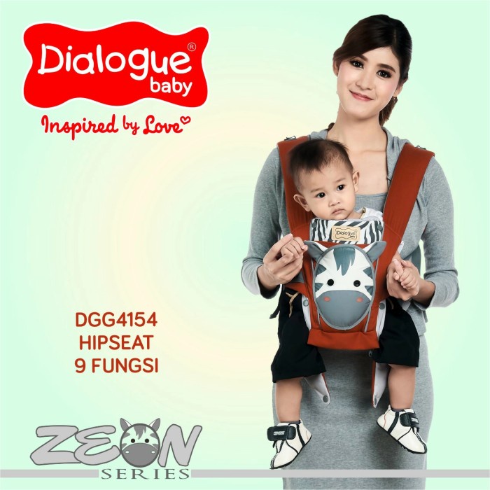 Promo Dialogue Baby Gendongan Depan Hipseat Bayi Perlengkapan Bayi Karawang
