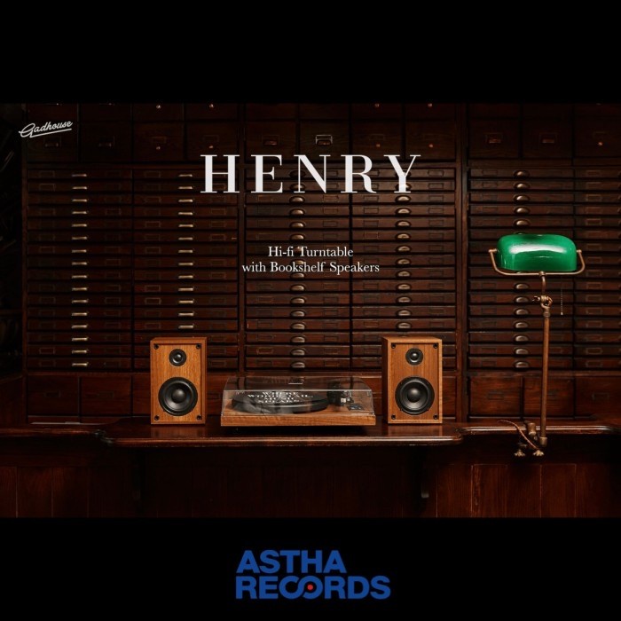 Gadhouse Henry - Turntable Set (Vinyl Player/Pemutar Piringan Hitam)